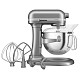 Кухонный комбайн KitchenAid Artisan 5,6 л 5KSM60SPXECU с подъемной чашей, серебристый