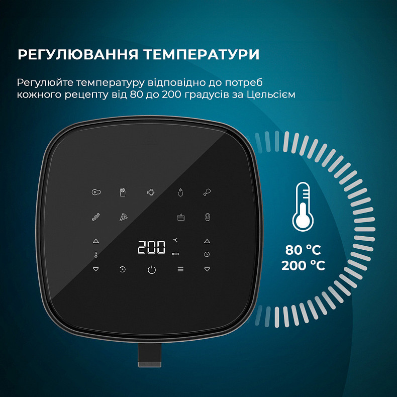 Мультипечь (аэрогриль-фритюрница) CECOTEC Cecofry Fantastik Inox 5500 Acc Kit