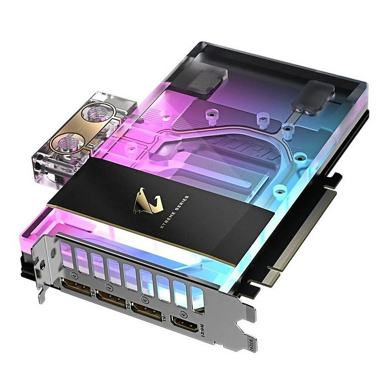 Відеокарта GF RTX 5080 16GB GDDR7 Aorus Xtreme Waterforce WB Gigabyte (GV-N5080AORUSX WB-16GD)