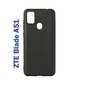 Чехол-накладка BeCover для ZTE Blade A51 Black (706939)