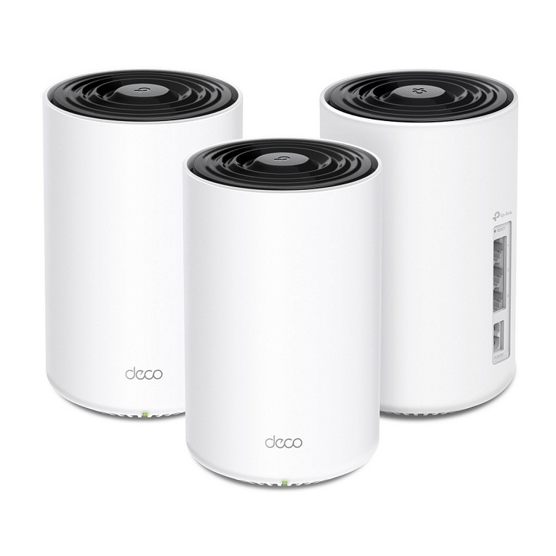 WiFi-Mesh система TP-LINK Deco PX10 AX1500, 3xGE LAN/WAN, 3 мод, Powerline AV1000