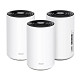WiFi-Mesh система TP-LINK Deco PX10 AX1500, 3xGE LAN/WAN, 3 мод, Powerline AV1000