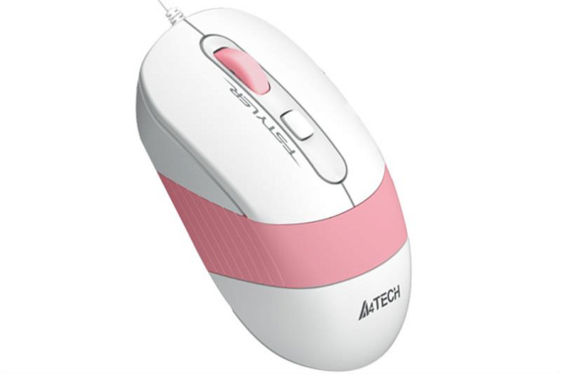 Мышь A4Tech FM10 White/Pink