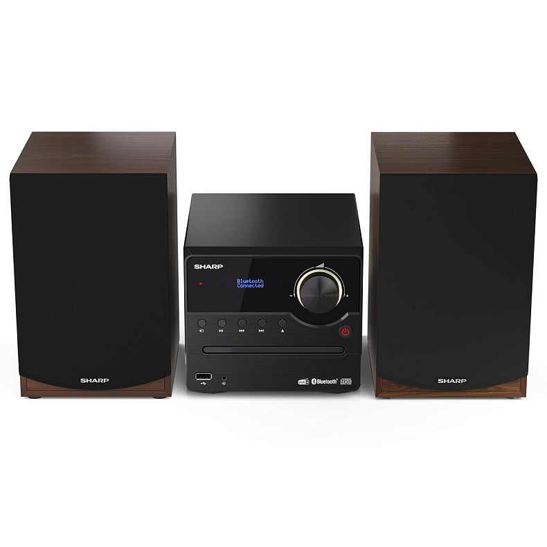 Музыкальный центр Sharp XL-B517D(BR) Brown