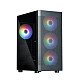 Корпус Zalman I4 TG без БП, 2xUSB3.0, 1xUSB2.0, 4x140мм RGB, VGA 320мм, LCS ready, TG Side Panel, AT