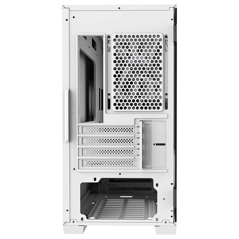 Корпус Zalman Z1 Iceberg, без БП, 2xUSB3.0, 1xUSB2.0, 3x120mm Black fans, TG Side Panel, mATX, White