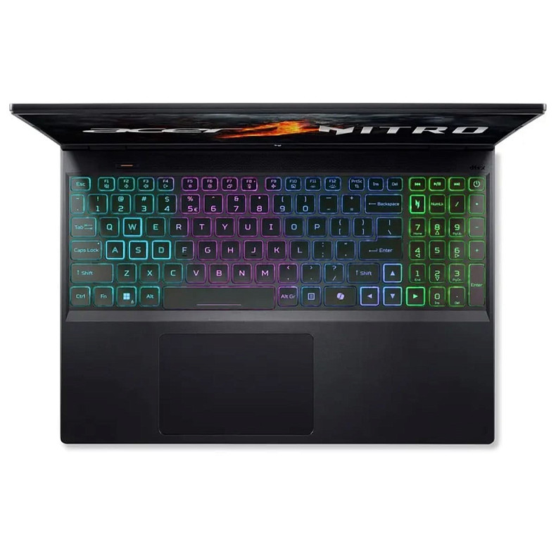 Ноутбук Acer Nitro 16 AN16-73 16" WUXGA IPS, Intel i7-14650HX, 32GB, F1TB, NVD4050-6, Lin, черный