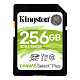 Карта памяти SDXC 256GB UHS-I/U3 Class 10 Kingston Canvas Select Plus R100/W85MB/s (SDS2/256GB)