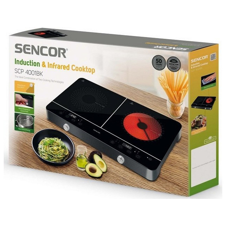 Настільна плита Sencor SCP4001BK