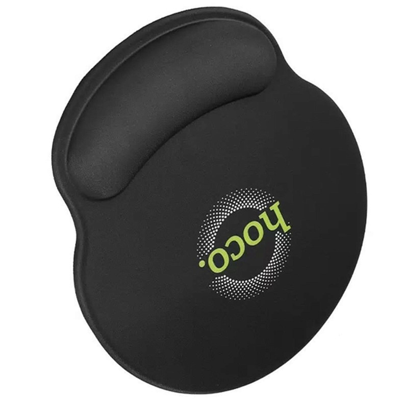 Коврик для мыши HOCO GM30 Polar Fox with Wrist Support Black