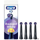 Насадка для зубной щетки Braun Oral-B iO RB WB Radiant White Черные (4)
