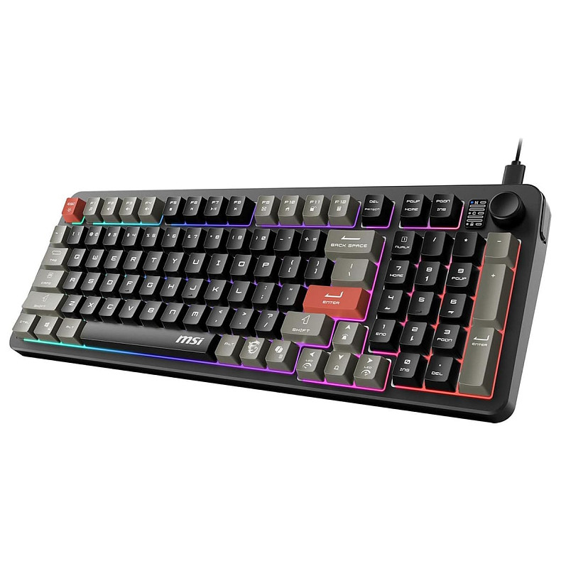 Клавиатура MSI GK110 FORGE GAMING BLACK UA