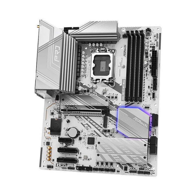 Материнская плата ASRock Z890 Pro RS WiFi White Socket 1851