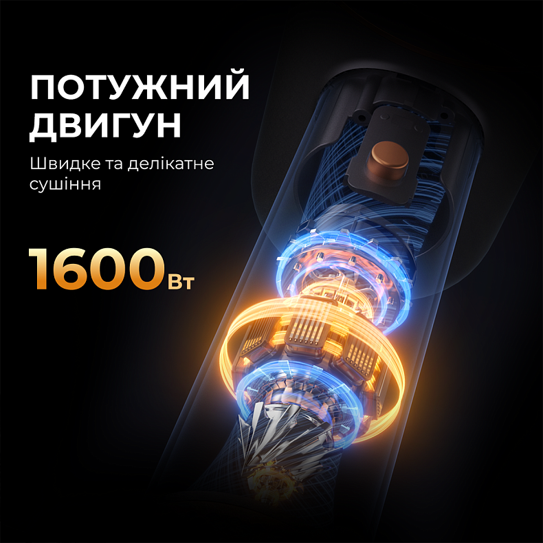 Фен для волосся Jimmy F7 White