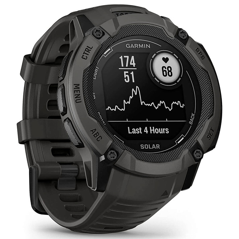 Спортивний годинник GARMIN Instinct 2x Solar Graphite