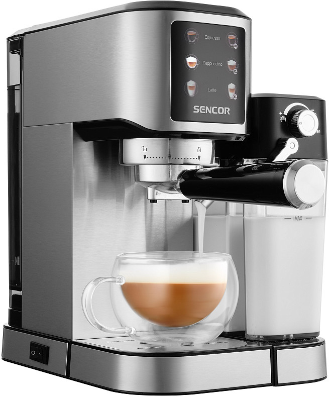 Кофеварка эспрессо Sencor SES 4910SS