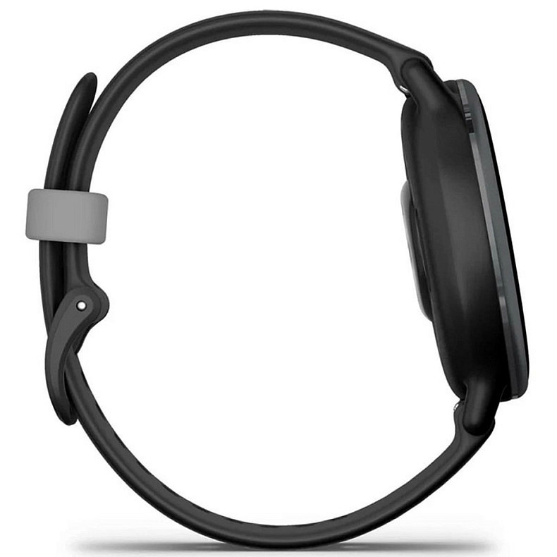 Спортивные часы GARMIN Vivoactive 5 Slate Aluminum Bezel with Black Case and Silicone Band 010-02862-10/50/5A