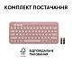 Клавіатура Logitech Pebble Keys 2 K380s Rose (920-011853)