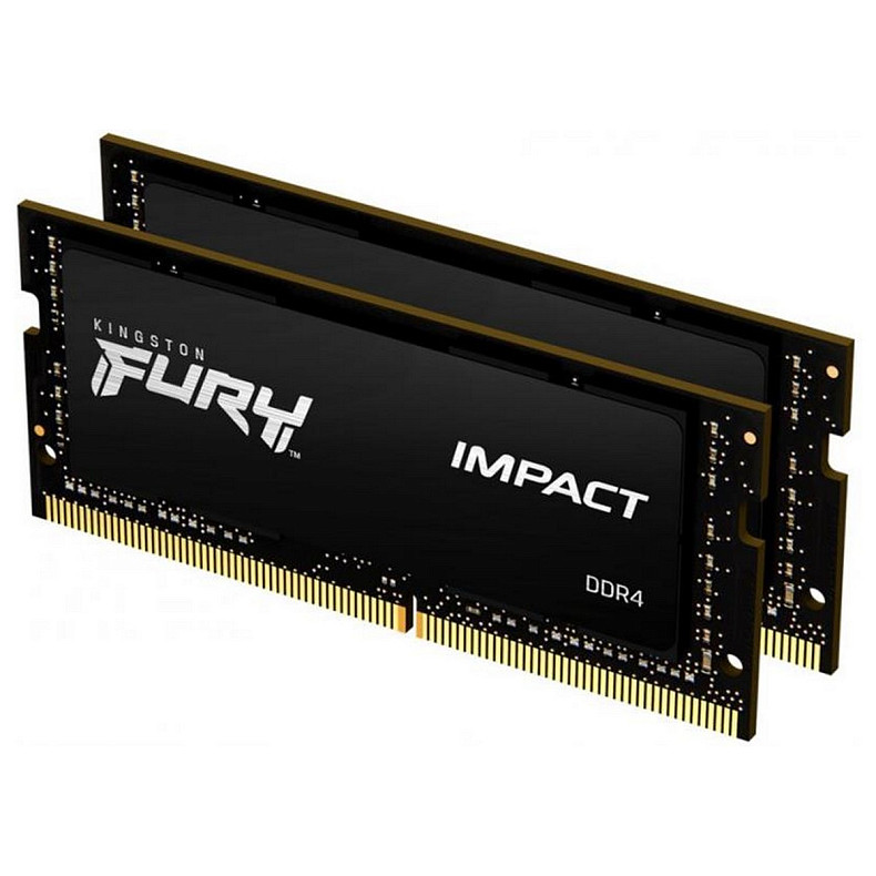 ОЗУ Kingston Fury Impact DDR4 64GB (2x32GB) 3200 MHz (KF432S20IBK2/64)