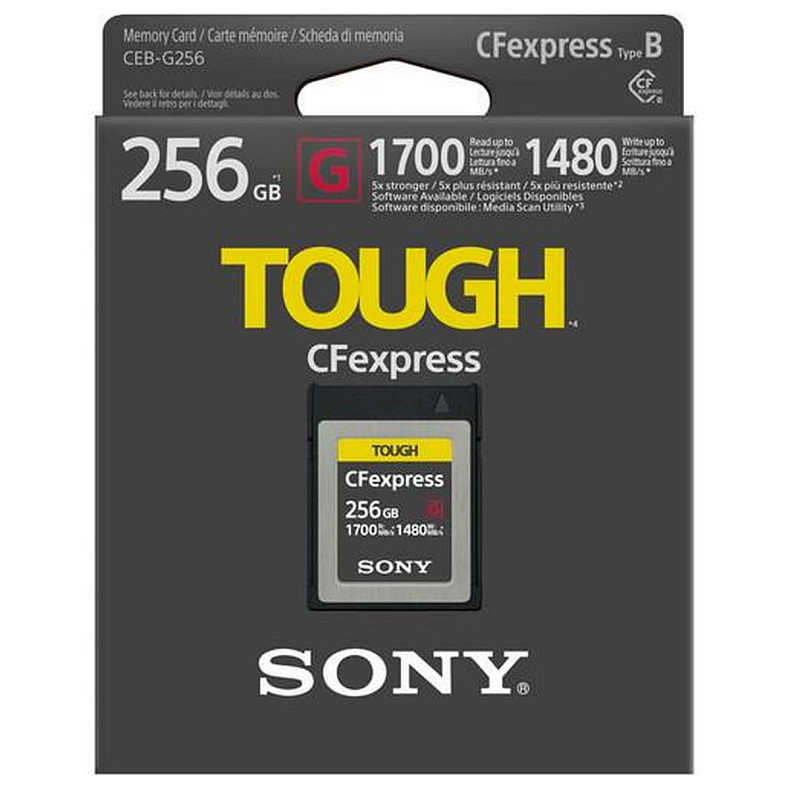 Карта памяти Sony CFexpress Type B 256GB