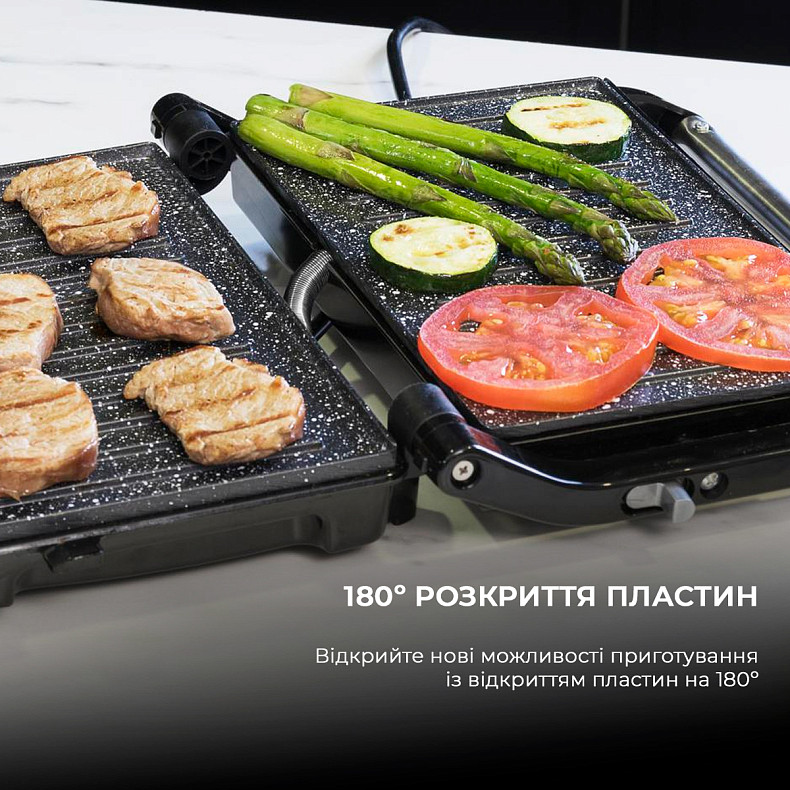 Гриль CECOTEC Rock'nGrill 750 Full Open