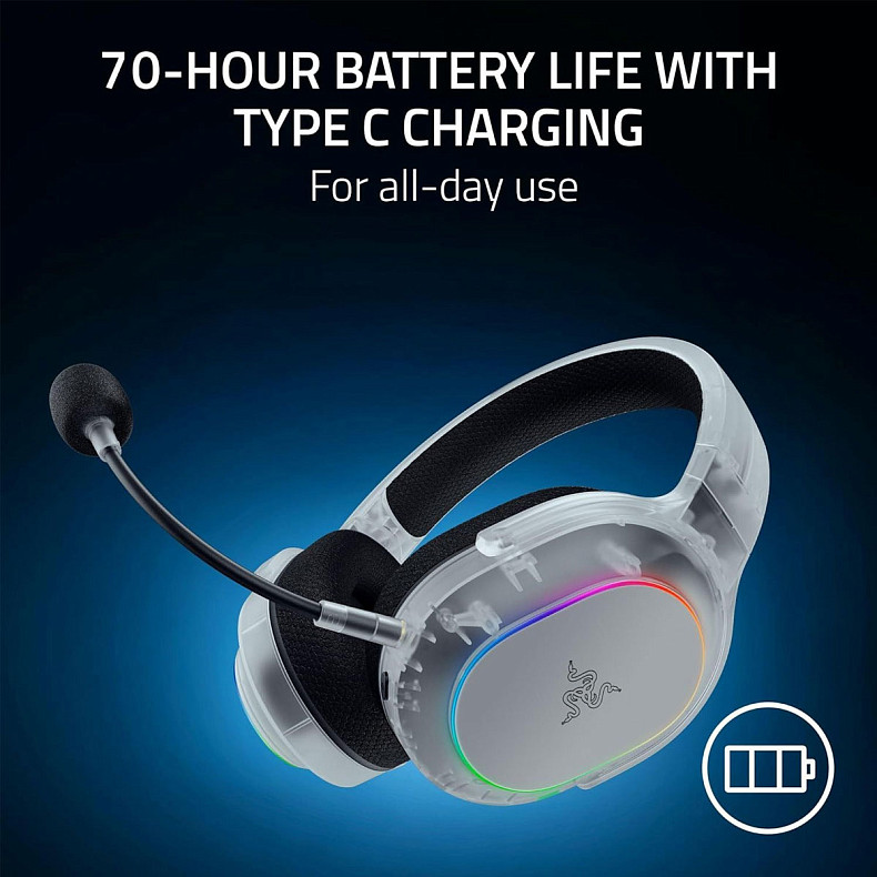 Игровая гарнитура Razer Barracuda X Chroma Phantom White (RZ04-05220400-R3M1)