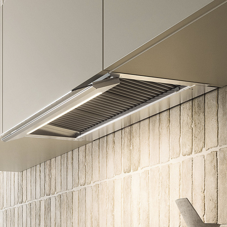 Вбудована витяжка VIRGOLA NO-DROP Comfort 60 Inox 800 CVJN60.E37P2#EU3490F