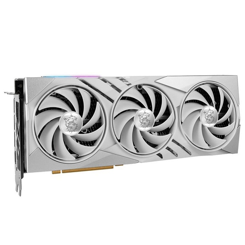 Відеокарта GF RTX 4070 Ti Super 16GB GDDR6X Gaming X Slim White MSI (GeForce RTX 4070 Ti Super 16G G