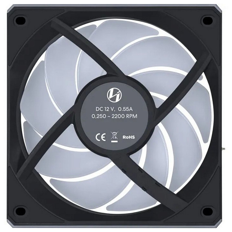 Вентилятор Lian Li Uni Fan CL Wireless 120-1 Black (G99.12CL1W1B.00)