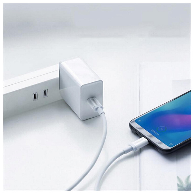 Кабель Ugreen US264 USB-C - USB-C, 2м, White (60520)