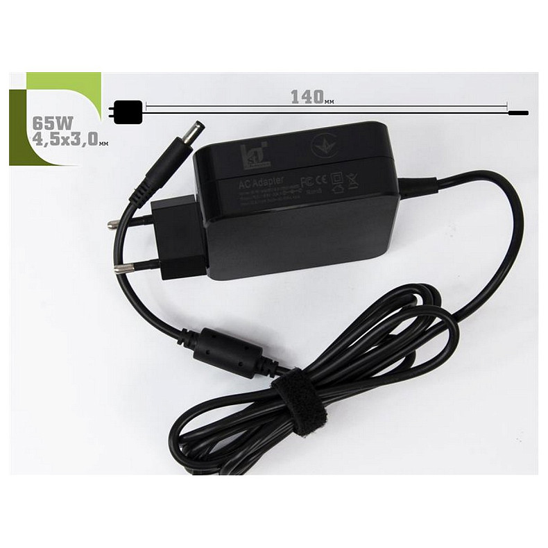 Блок живлення 1StCharger для ноутбука Dell 19.5V 65W 3.34A 4.5х3.0мм Wall Mount (WM1ST19.5V65W4530D)