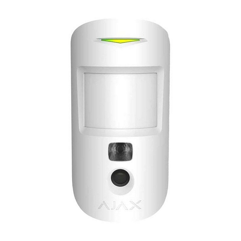 Бездротовий оповіщувач руху з камерою Ajax MotionCam HDR White