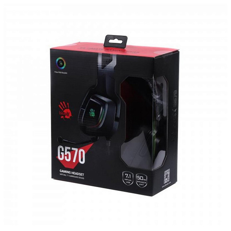 Гарнитура A4Tech Bloody G570 Black