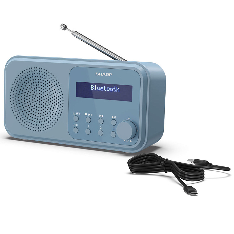 Радиоприемник Sharp DR-P420 Blue
