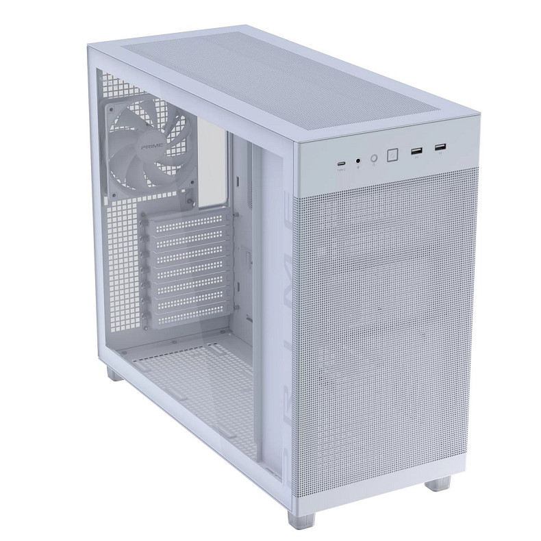 Корпус Asus Prime AP303 TG White (90DC00V3-B39010)