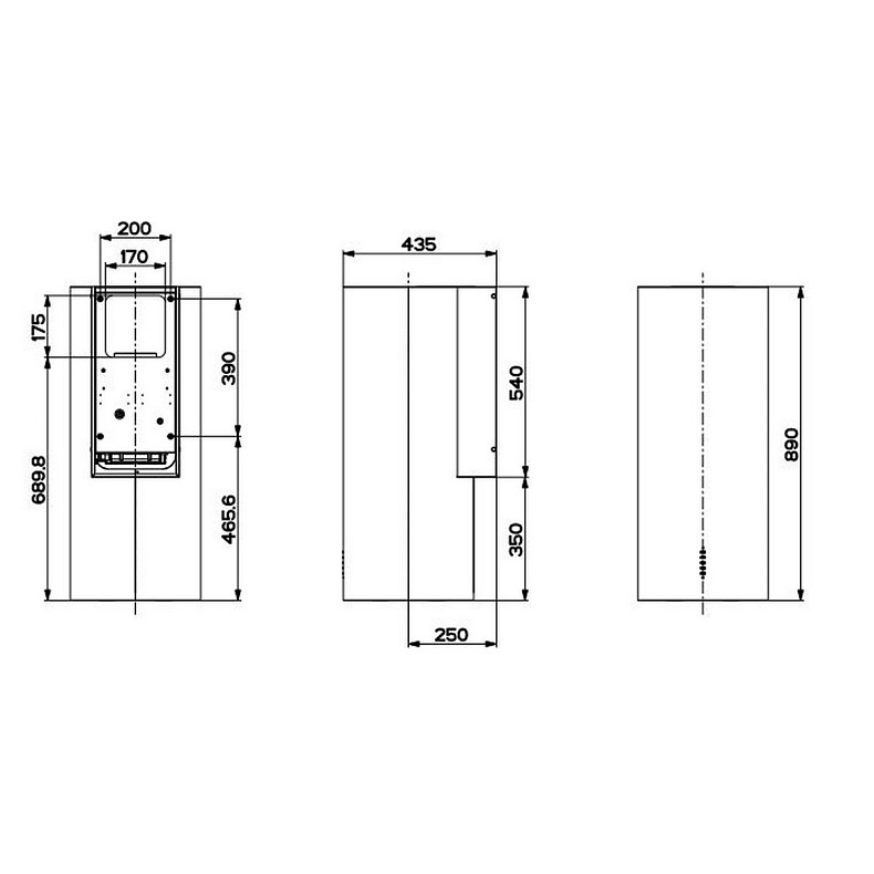 Вытяжка Faber купольная, 37см, 1136м3ч, Cylindra Plus Bk Matt A37, черный матовый