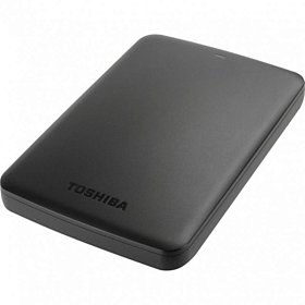 Жесткий диск HDD ext 2.5" USB 1.0TB Toshiba Canvio Basics Black (HDTB410EK3AA)