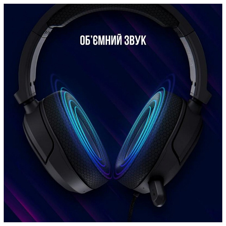 Гарнітура Canyon Lorgar Kaya 460 Gaming RGB USB Black (LRG-GHS460)