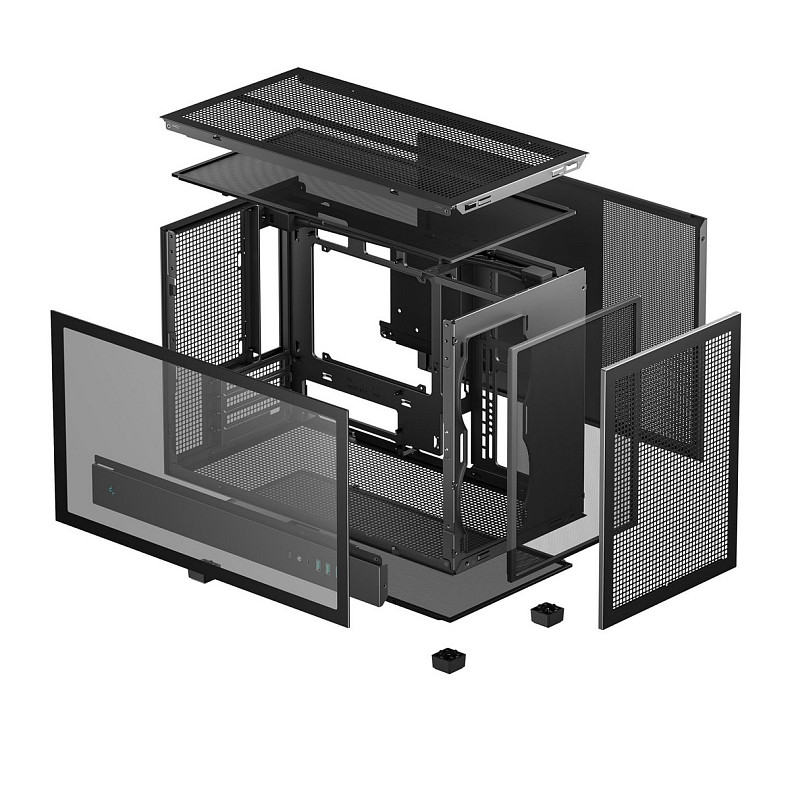 Корпус DeepCool CH260 Black (R-CH260-BKNGM0-G-1) без БП