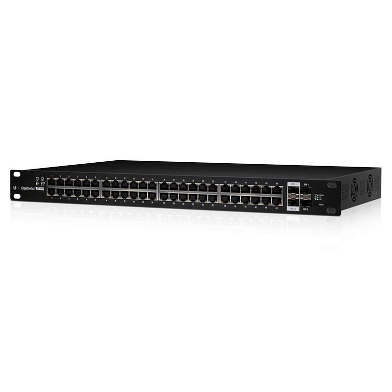 Комутатор Коммутатор Ubiquiti EdgeSwitch ES-48-500W (48*GE PoE+/ Passive PoE,  2*SFP, 2xSFP+, 500W max)