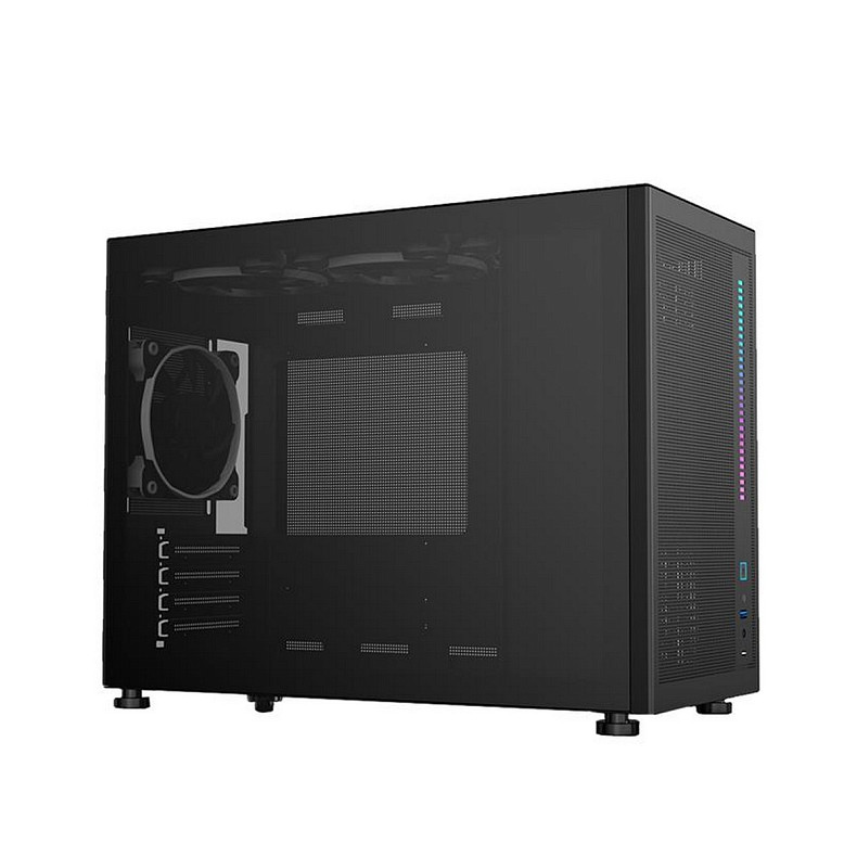 Корпус 1stPlayer Mi6-1F2-BK Black без БП