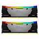 ОЗП DDR4 2x8GB/3600 Kingston Fury Renegade RGB (KF436C16RB2AK2/16)