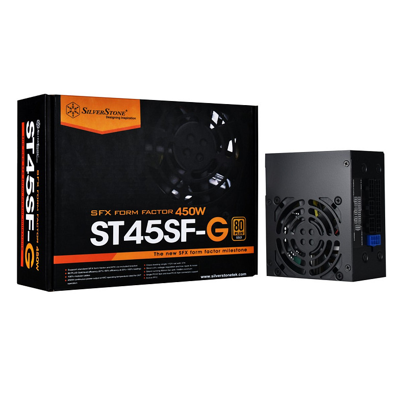 Блок живлення SilverStone STRIDER ST45SF-G V 2.0 450W (SST-ST45SF-G)