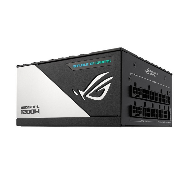 Блок живлення Asus ROG-LOKI-1200T-SFX-L-GAMING PCIE5 1200W Titanium (90YE00N0-B0NA00)