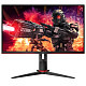 Монитор 23.8" AOC 24G2ZE/BK, IPS, 240Hz, 0.5ms, HDMI, DP, черный с красным