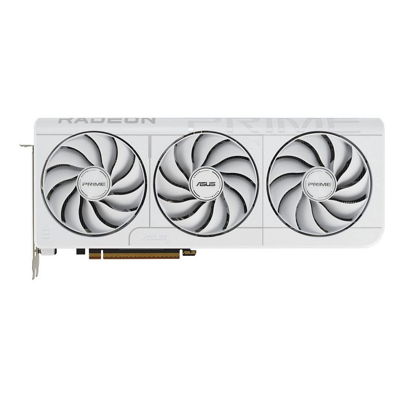 Видеокарта ASUS Radeon RX 9070 XT Prime White OC 16GB GDDR6 (PRIME-RX9070XT-O16G-WHITE)