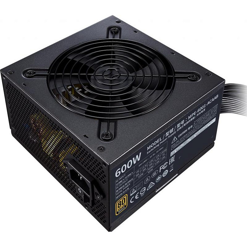 Блок питания CoolerMaster MWE 600 Bronze V2 600W (MPE-6001-ACAAB-EU)