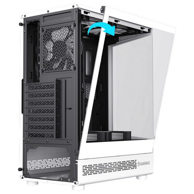 Корпус GameMax Vista COC AW White
