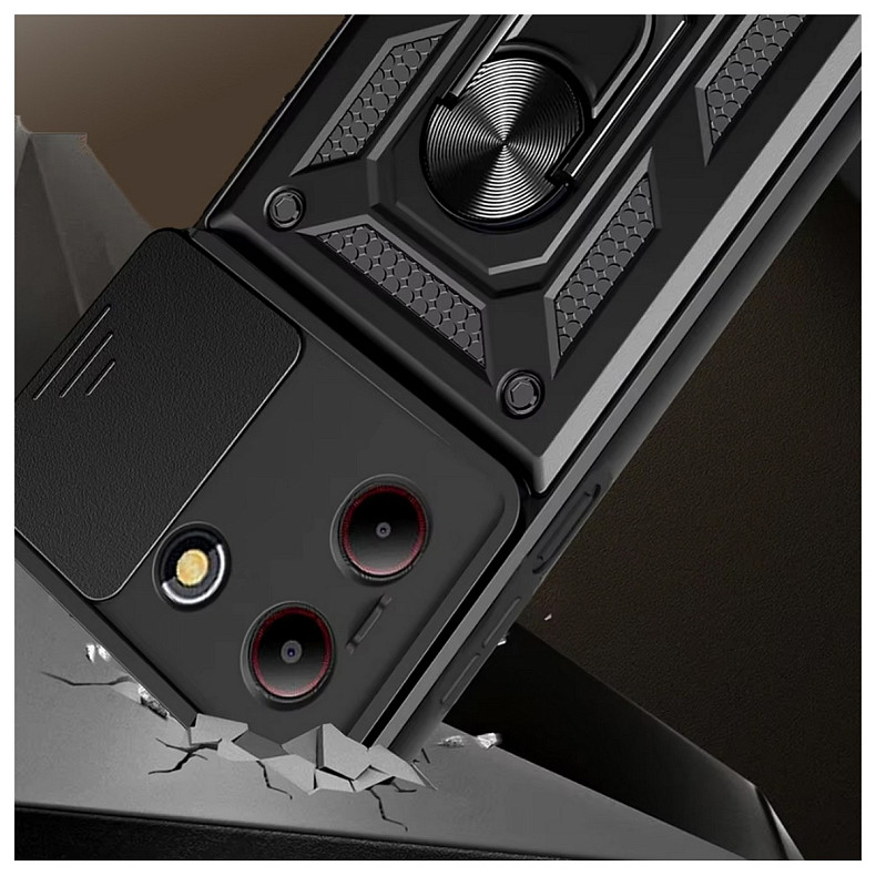 Чохол-накладка BeCover Military для ZTE Blade A54 Black (712172)