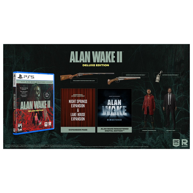 Игра консольная PS5 Alan Wake 2 Deluxe Edition